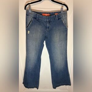 Choice by Calvin Klein Jeans Size 30 Trouser Jeans with Distressing Classic Blue